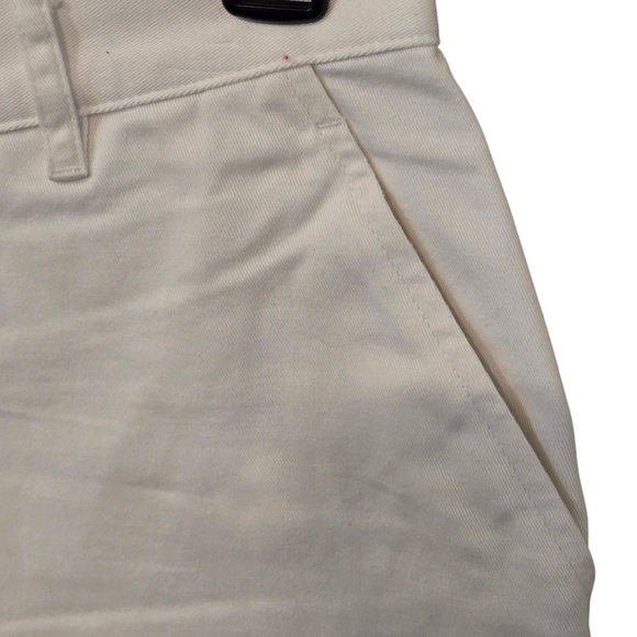 Lauren Ralph Lauren Khaki Chino Shorts Midrise Women size 6P - Picture 4 of 14